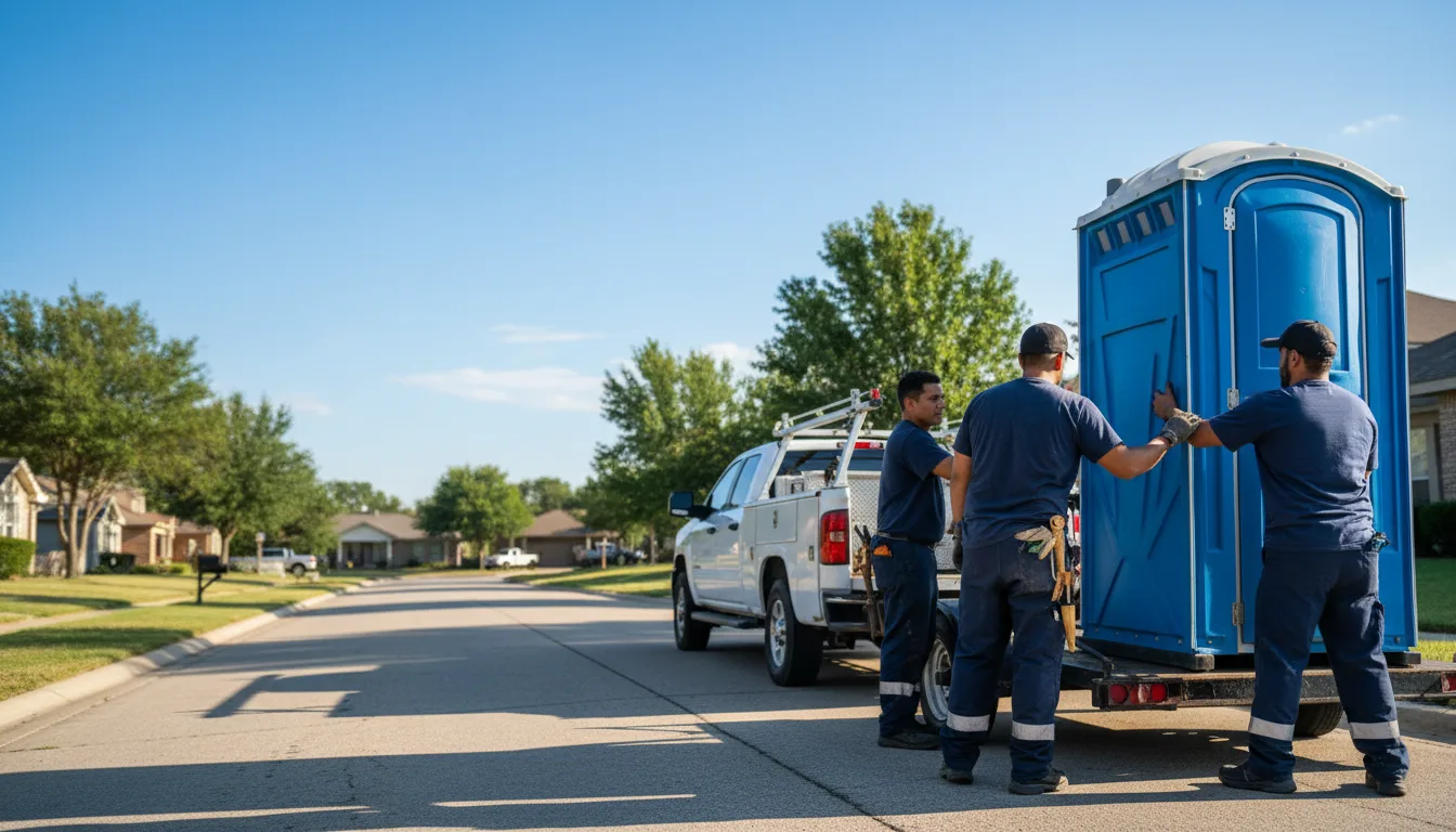 Portable Toilet Rental in Sherman, TX near me